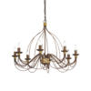Visilica Ideal Lux CORTE SP8 – Bijela Klasične visilice