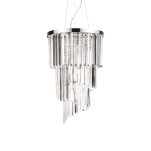 Visilica Ideal Lux CARLTON SP8    – Krom Moderne visilice