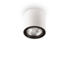 Stropna svjetiljka Ideal Lux MOOD PL1 D09 SQUARE – Crna Nadgradna stropna svjetla