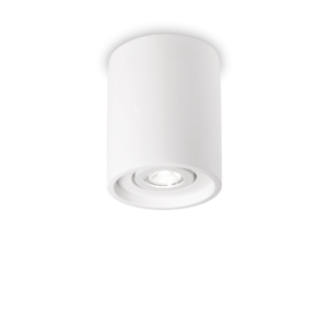 Stropna svjetiljka Ideal Lux OAK PL1 ROUND    – Bijela Nadgradna stropna svjetla