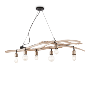 Visilica Ideal Lux DRIFTWOOD SP6 –  Drvo Vrsta rasvjete
