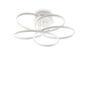 Stropna svjetiljka Ideal Lux KAROL PL D65 – Bijela Moderne plafonjere