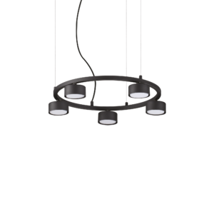 Visilica Ideal Lux MINOR ROUND SP5 – Crna Moderne visilice