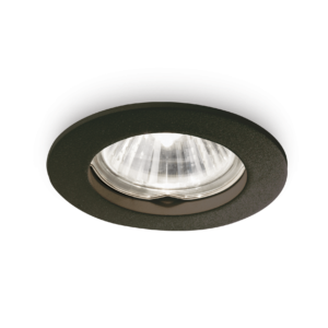 Downlight Ideal Lux JAZZ FI    – Crna Klasična ugradbena rasvjeta