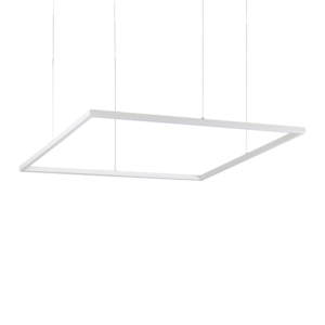 Visilica Ideal Lux ORACLE SLIM SP D090 SQUARE 3000K ON-OFF WH – Bijela Moderne visilice