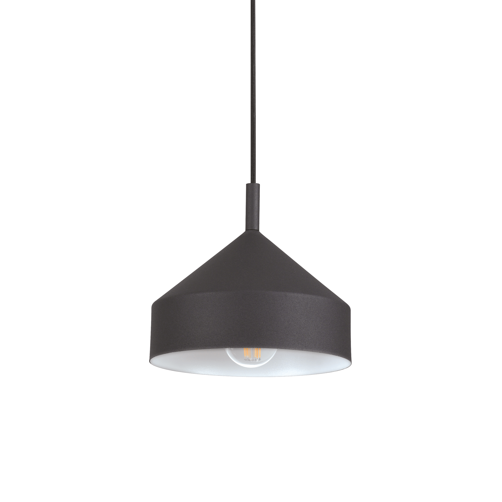 Visilica Ideal Lux YURTA SP1 D21 – Crna Moderne visilice Visilica Ideal Lux YURTA SP1 D21 – Crna Moderne visilice