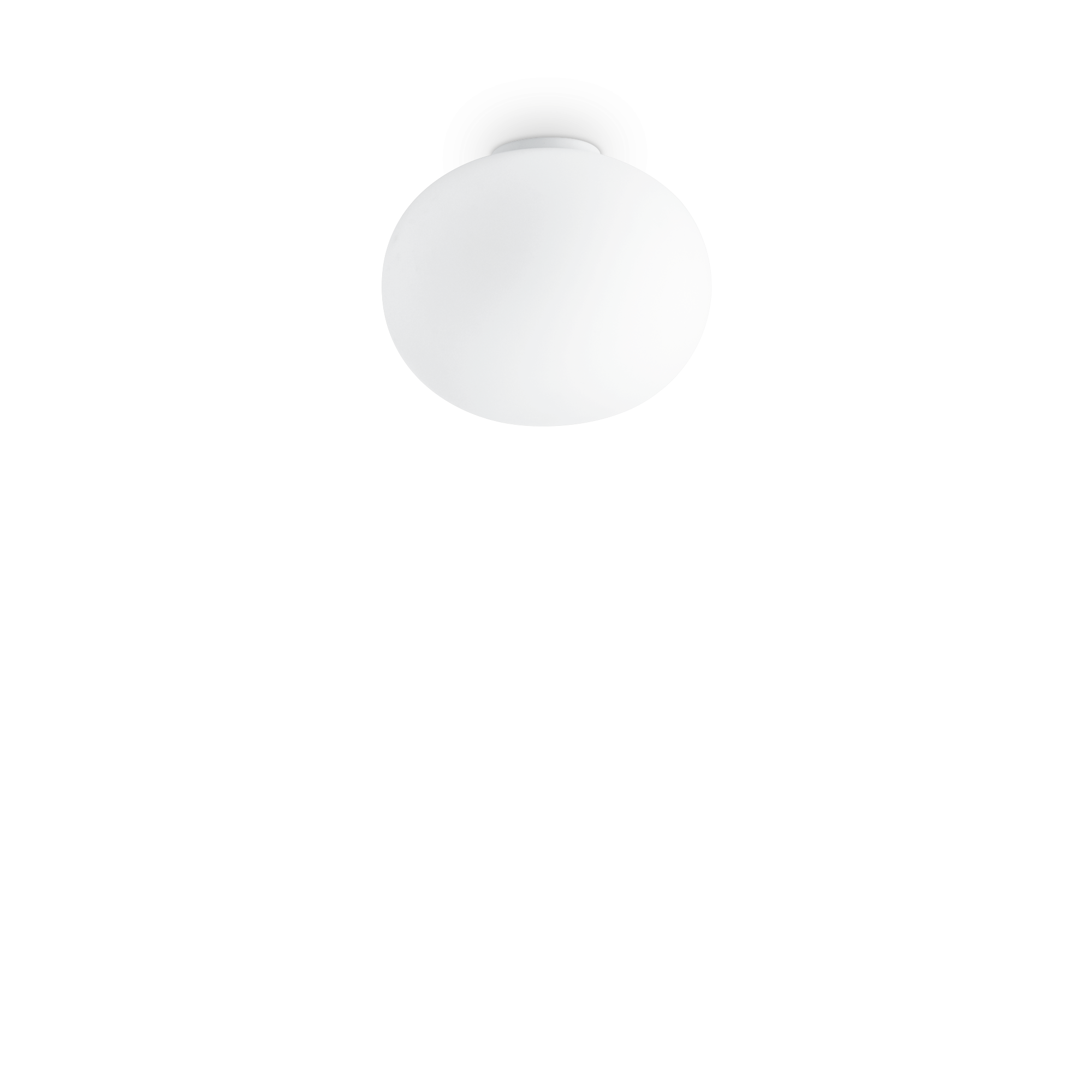 Stropna svjetiljka Ideal Lux COTTON PL1 D30 – Bijela Moderne plafonjere Stropna svjetiljka Ideal Lux COTTON PL1 D30 – Bijela Moderne plafonjere
