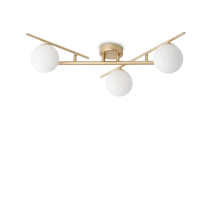 Stropna svjetiljka Ideal Lux ATLAS PL3 – Zlatna Plafonjere
