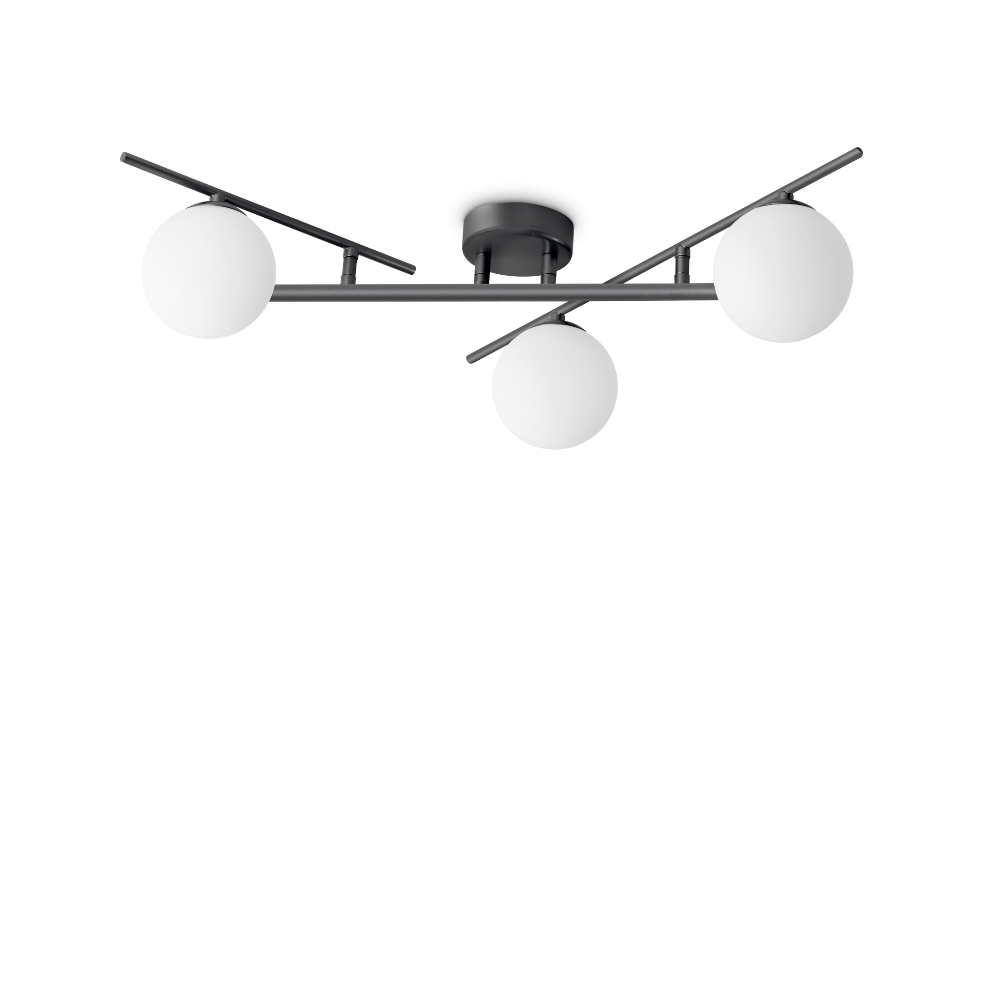 Stropna svjetiljka Ideal Lux ATLAS PL3 – Crna Moderne plafonjere Stropna svjetiljka Ideal Lux ATLAS PL3 – Crna Moderne plafonjere