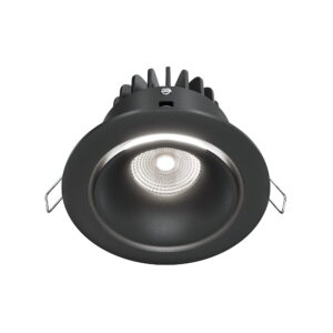 Downlight Maytoni Yin – Crna – DL031-L12W4K-B Klasična ugradbena rasvjeta