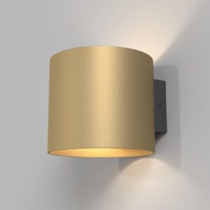 Zidna lampa Maytoni Rond – Mat zlatna – C066WL-01MG Dekorativna rasvjeta