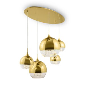Visilica Maytoni Fermi – Zlatna – P140-PL-170-5-G Moderne visilice