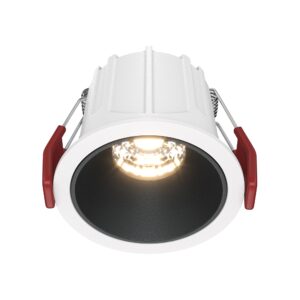 Downlight Maytoni Alfa LED – Bijelo i crno – DL043-01-10W3K-D-RD-WB Klasična ugradbena rasvjeta