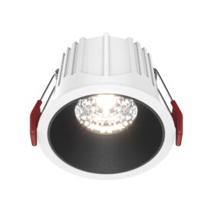 Downlight Maytoni Alfa LED – Bijelo i crno – DL043-01-15W4K-RD-WB Klasična ugradbena rasvjeta
