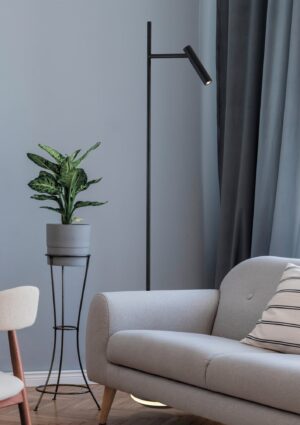 Podna lampa Maytoni Estudo – Crna – Z010FL-L8B3K Podne svjetiljke