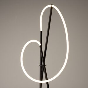 Podna lampa Maytoni Crochet – Crna – MOD369FL-L36B3K Podne svjetiljke