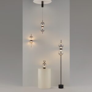 Podna lampa Maytoni Double Moon – Crna – MOD478FL-L15B3K Podne svjetiljke