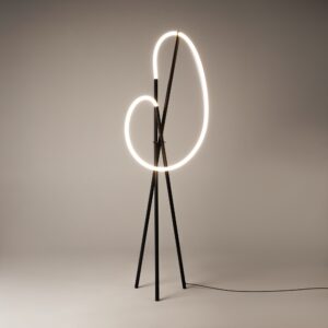 Podna lampa Maytoni Crochet – Crna – MOD369FL-L36B3K Podne svjetiljke