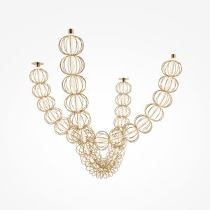 Visilica Maytoni Golden Cage – Zlatna – MOD216PL-L42G3K Moderne visilice Visilica Maytoni Golden Cage – Zlatna – MOD216PL-L42G3K Moderne visilice