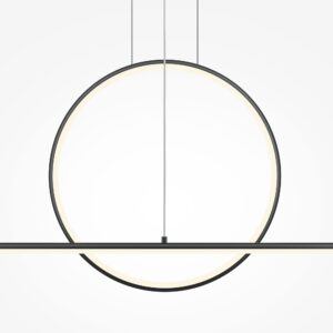 Visilica Maytoni Halo – Crna – MOD247PL-L49BK Moderne visilice