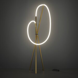 Podna lampa Maytoni Crochet – Mjed – MOD369FL-L36BS3K Podne svjetiljke