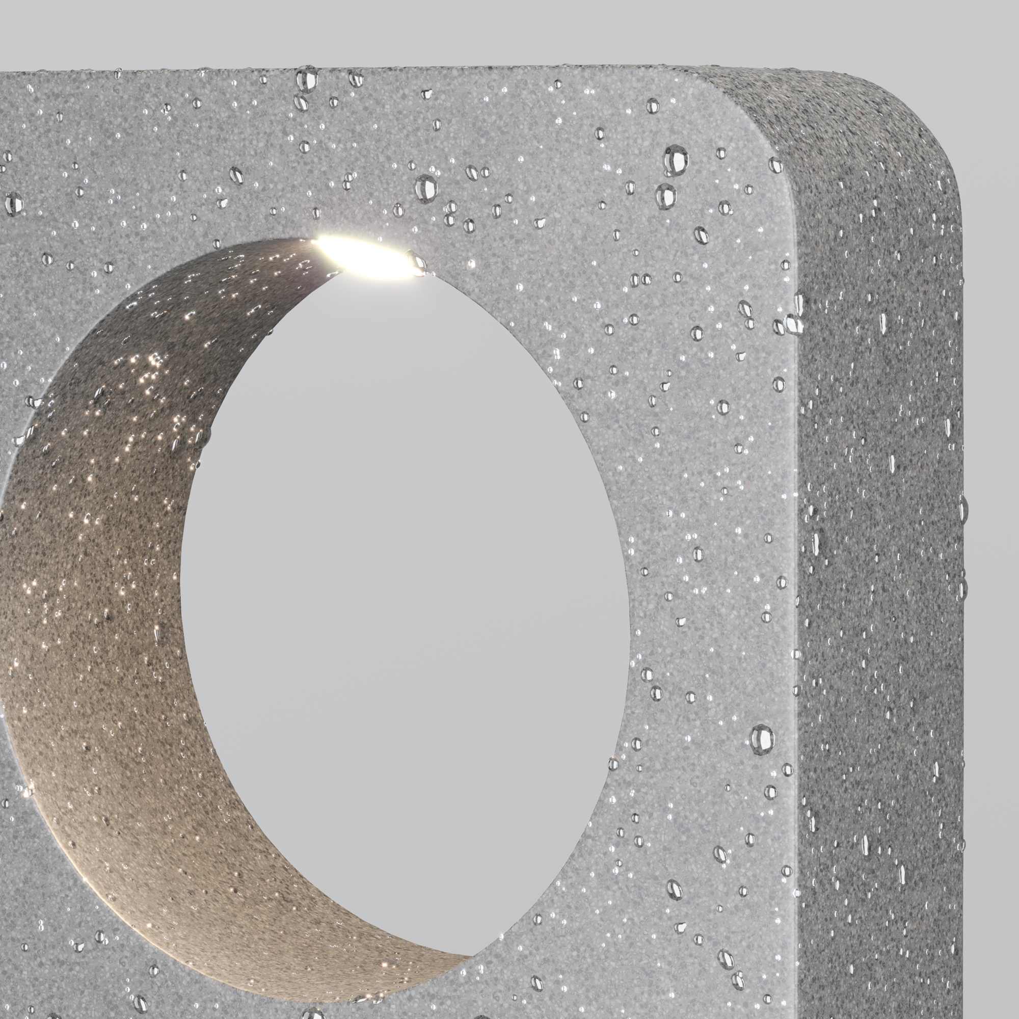 Krajobrazna svjetiljka Outdoor Betone – Cement – O469FL-L7CM3K1 Vanjska rasvjeta