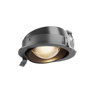 Ugradbena svjetiljka Maytoni Lens – Crna – DL105-12W3K-B Klasična ugradbena rasvjeta