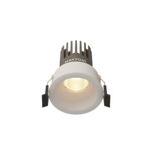Ugradbena svjetiljka Maytoni Dip – Bijela – DL115-10W-3K-W Stropna rasvjeta