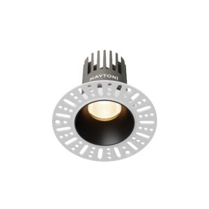 Ugradbena svjetiljka Maytoni Dip – Crna – DL119-10W-3K-TRS-B Stropna rasvjeta