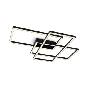 Stropna svjetiljka Maytoni Rida – Crna – MOD016CL-L80BK Moderne plafonjere