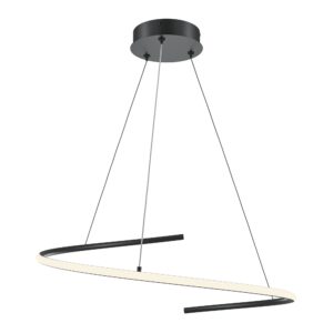 Visilica Maytoni Curve – Crna – MOD242PL-L33BK Moderne visilice
