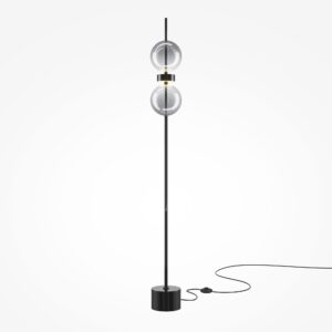 Podna lampa Maytoni Double Moon – Crna – MOD478FL-L15B3K Podne svjetiljke
