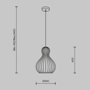 Visilica Maytoni Roots – Crna – MOD192PL-01W1 Moderne visilice Visilica Maytoni Roots – Crna – MOD192PL-01W1 Moderne visilice