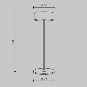 Punjiva svjetiljka Maytoni AI Collaboration – Zlatna – MOD229TL-L3G3K2 Baterijske svjetiljke Punjiva svjetiljka Maytoni AI Collaboration – Zlatna – MOD229TL-L3G3K2 Baterijske svjetiljke