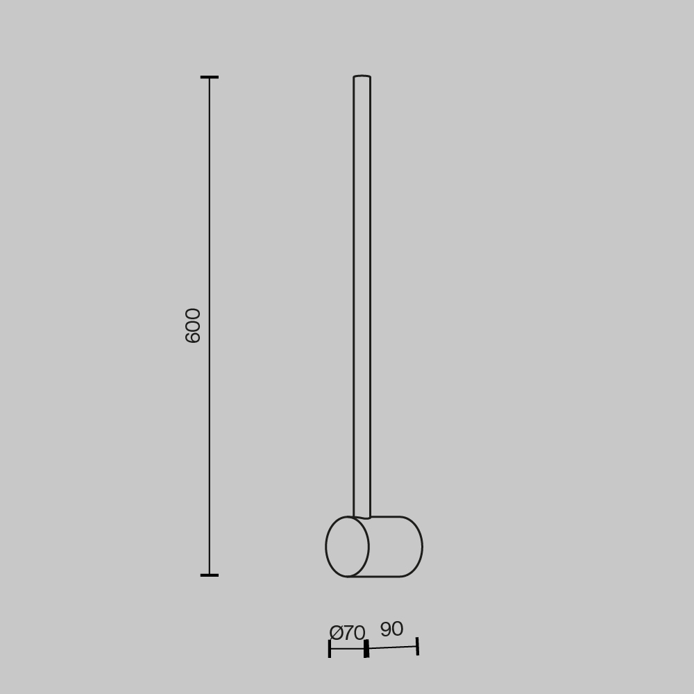 Zidna svjetiljka Maytoni Light stick – Crna – MOD237WL-L6B3K Dekorativna rasvjeta Zidna svjetiljka Maytoni Light stick – Crna – MOD237WL-L6B3K Dekorativna rasvjeta