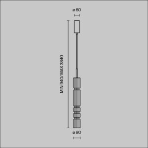 Visilica Maytoni Ordo – Crna – MOD272PL-L12BS3K Moderne visilice Visilica Maytoni Ordo – Crna – MOD272PL-L12BS3K Moderne visilice