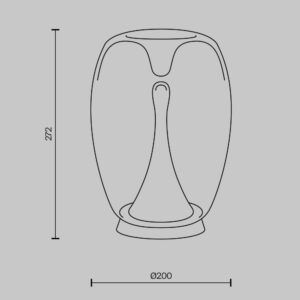 Stolna lampa Maytoni Splash – Zlatna – MOD282TL-L15G3K Klasične svjetiljke