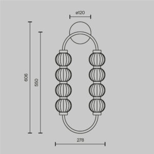 Zidna svjetiljka Maytoni Amulet – Zlatna – MOD555WL-L11G3K Dekorativna rasvjeta Zidna svjetiljka Maytoni Amulet – Zlatna – MOD555WL-L11G3K Dekorativna rasvjeta