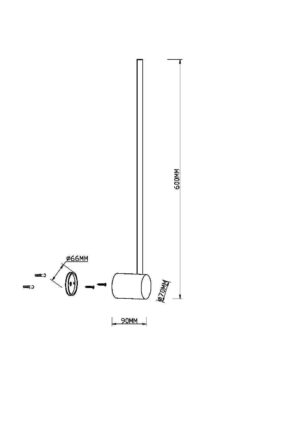 Zidna svjetiljka Maytoni Light stick – Mjed – MOD237WL-L6BS3K Dekorativna rasvjeta