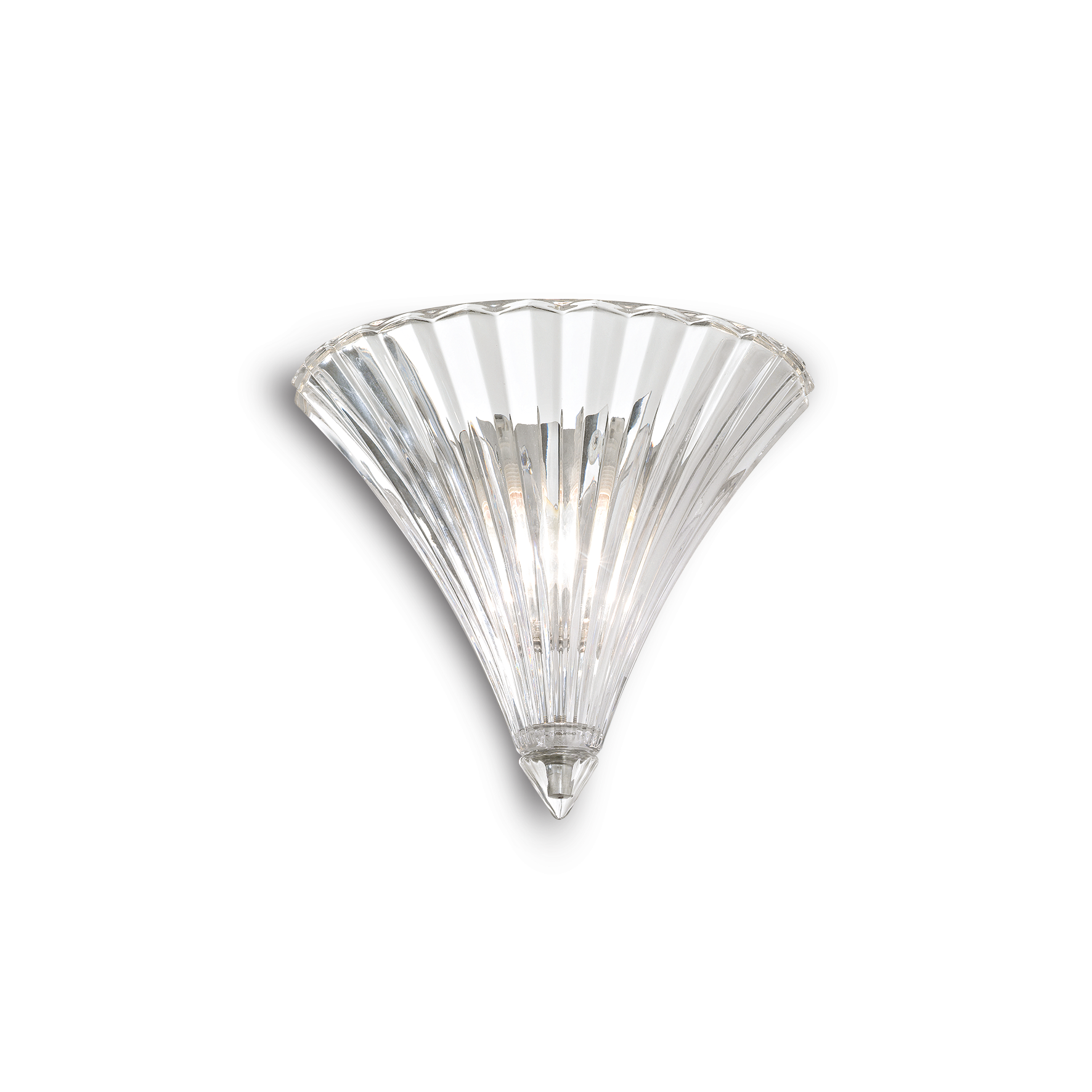 Zidna svjetiljka Ideal Lux SANTA AP1 SMALL TRASPARENTE – Prozirna Dekorativna rasvjeta