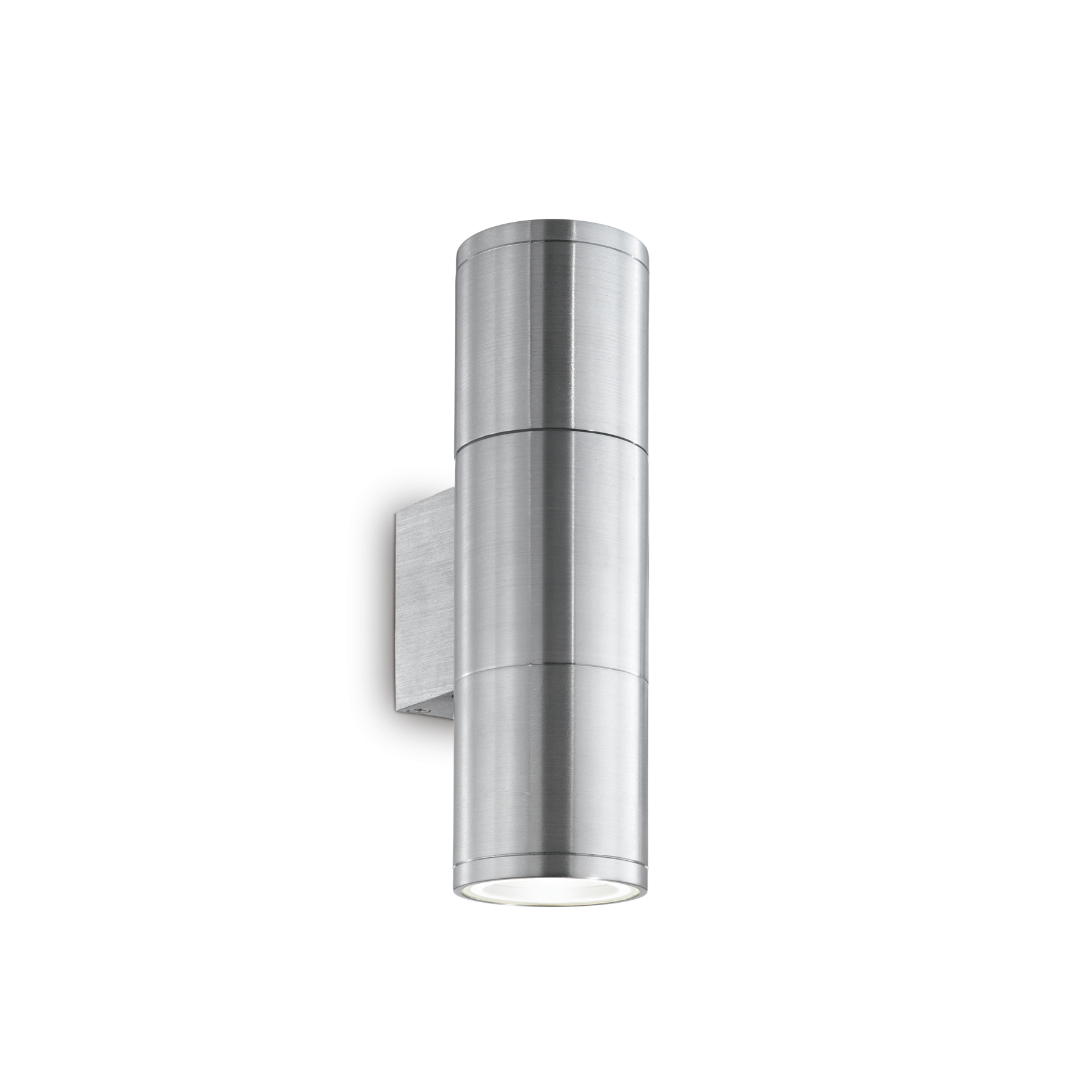 Vanjska zidna svjetiljka Ideal Lux GUN AP2 SMALL – Alluminio Vanjska rasvjeta