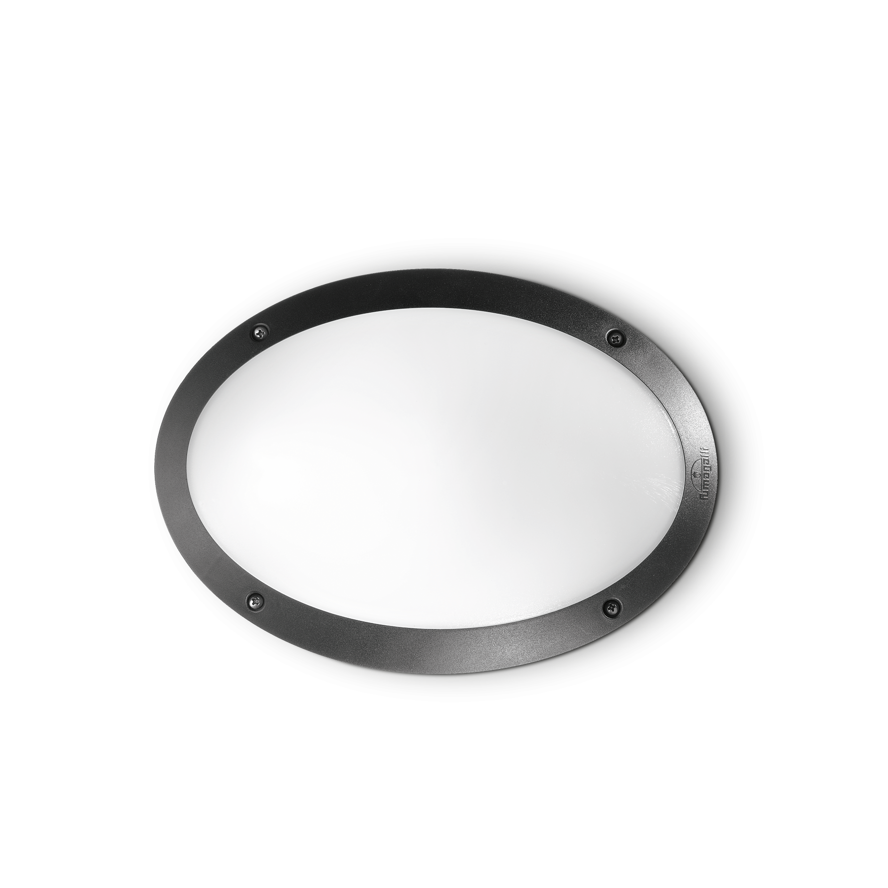 Vanjska zidna svjetiljka Ideal Lux POLAR-1 AP1 OVAL – Crna Vanjska rasvjeta