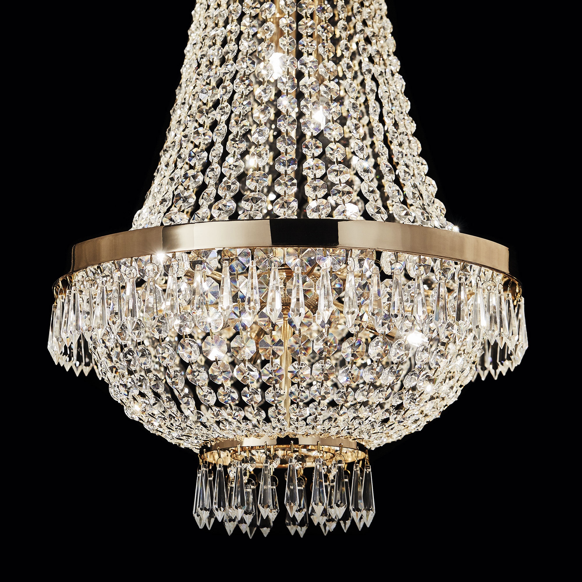 Visilica Ideal Lux CAESAR SP12 – Zlatna Visilice