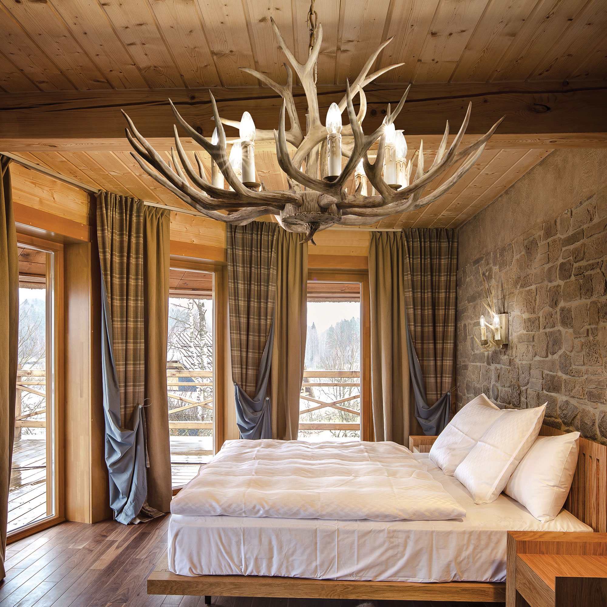 Visilica Ideal Lux CHALET SP8 – Bež Vrsta rasvjete