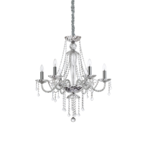 Visilica Ideal Lux AMADEUS SP6 – Prozirna Klasične visilice
