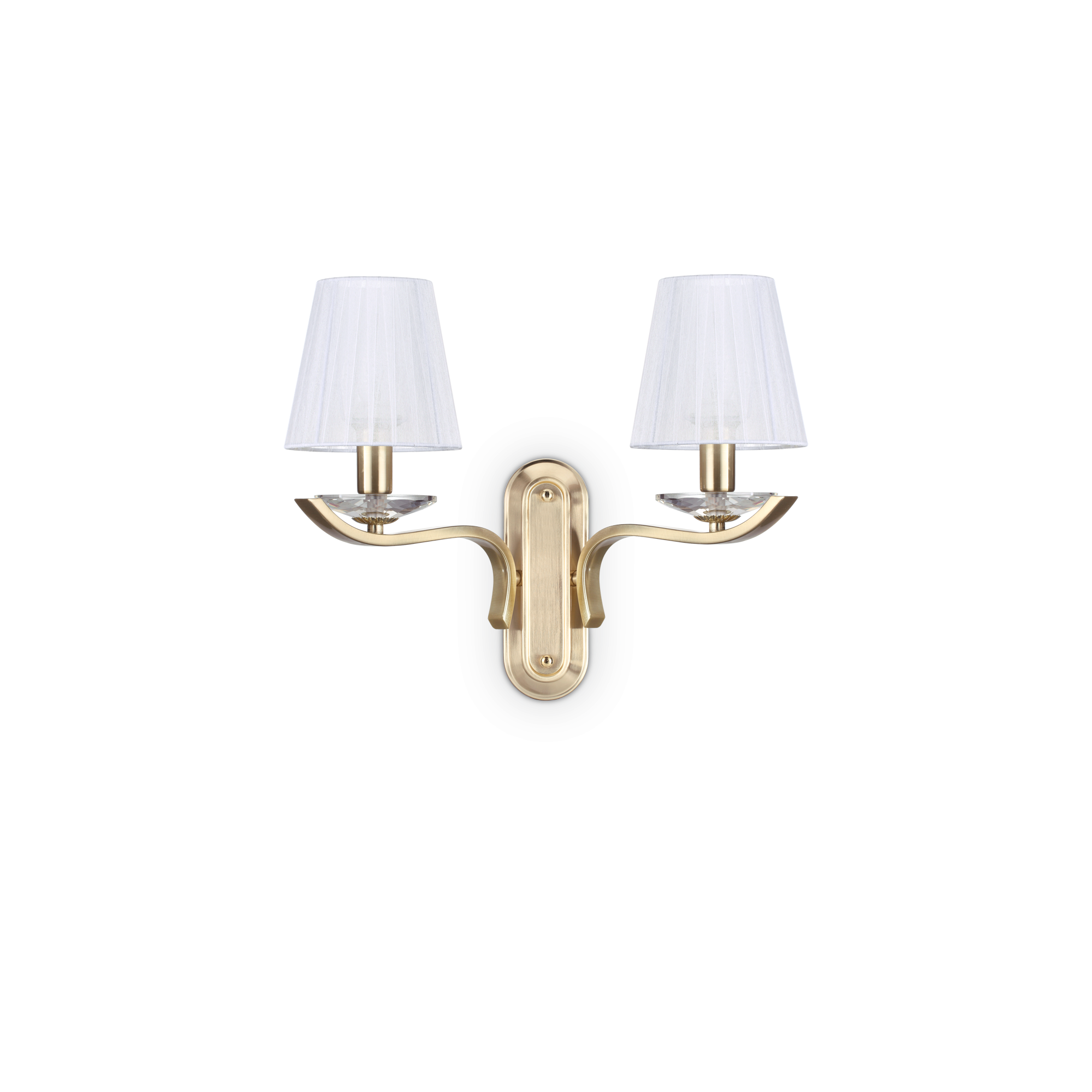 Zidna svjetiljka Ideal Lux PEGASO AP2 – Mjed Dekorativna rasvjeta