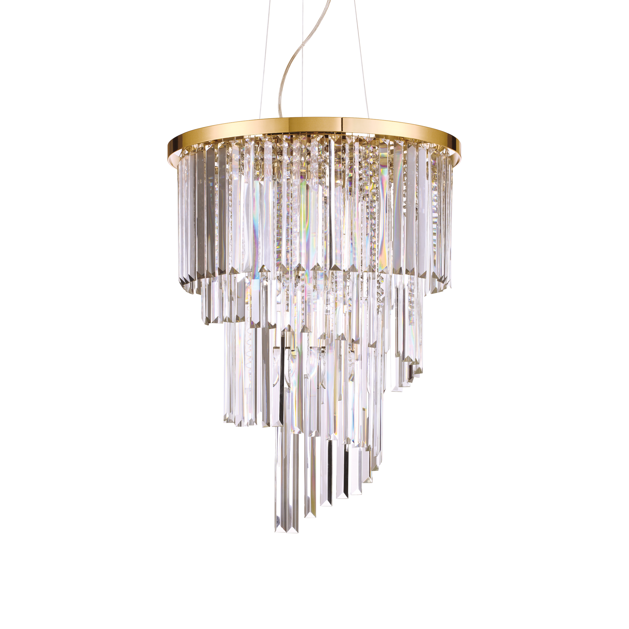 Visilica Ideal Lux CAESAR SP12 – Zlatna Visilice Visilica Ideal Lux CAESAR SP12 – Zlatna Visilice
