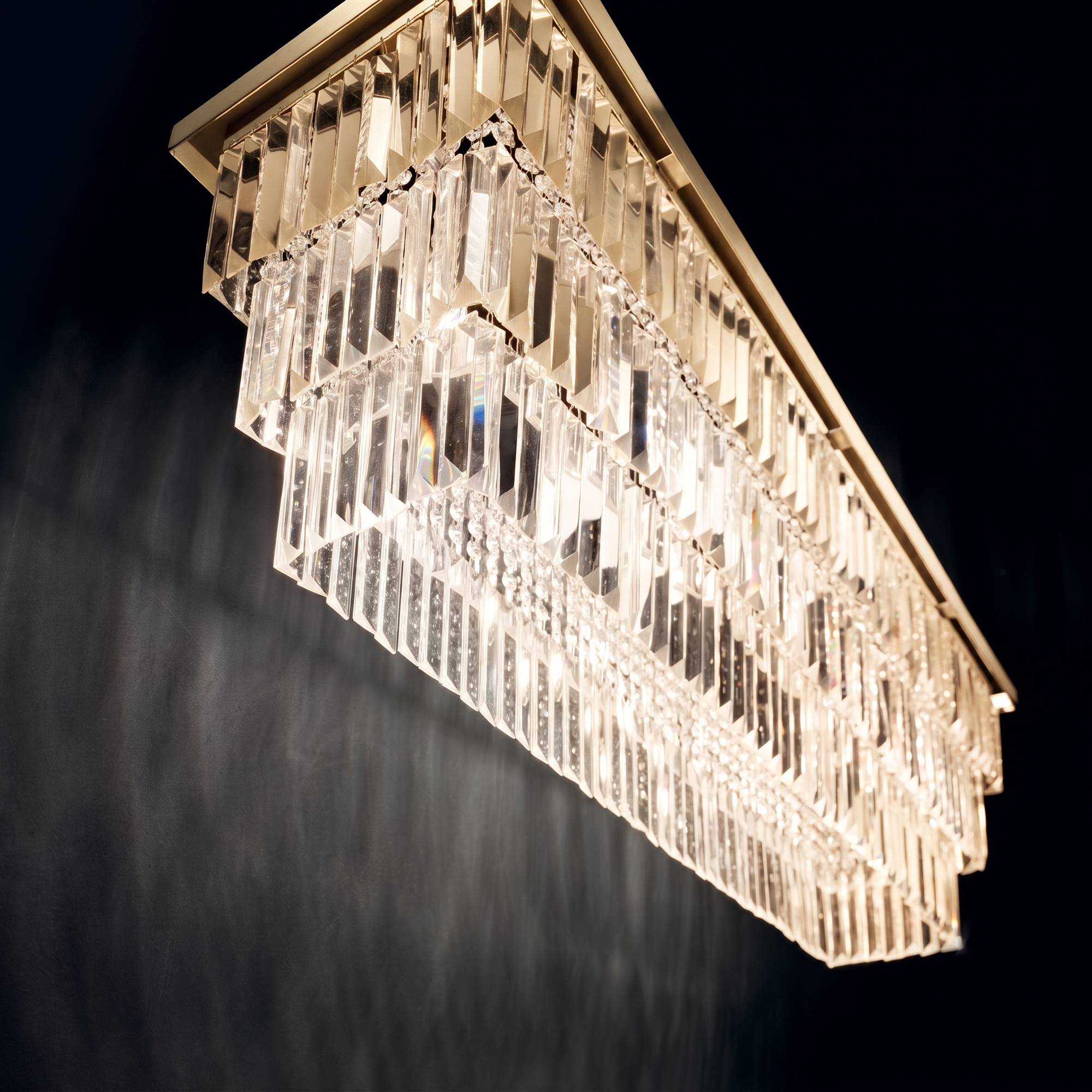 Visilica Ideal Lux MARTINEZ SP8 – Zlatna Moderne visilice