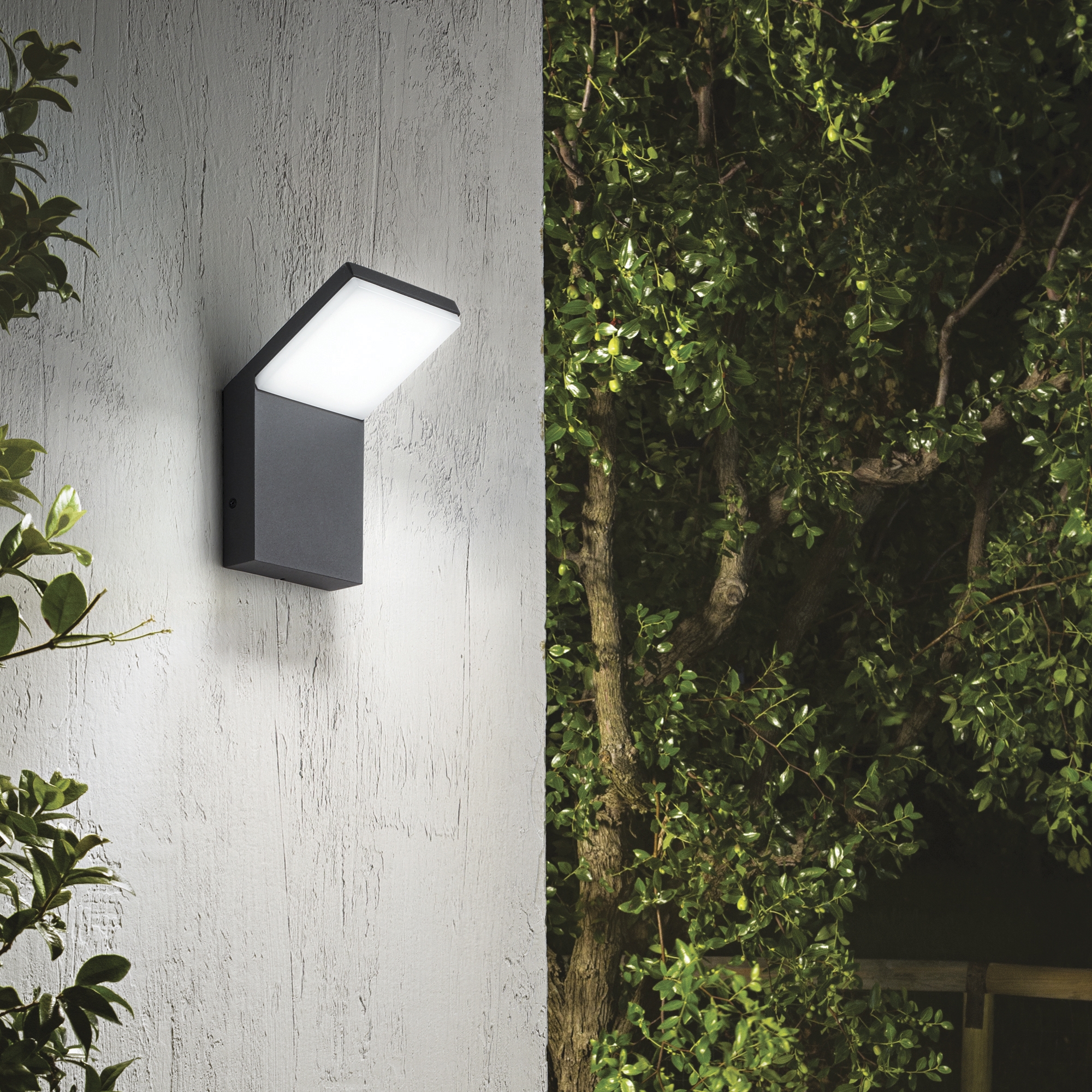 Vanjska zidna svjetiljka Ideal Lux STYLE AP SENSOR 3000K – Antracit Vanjska rasvjeta