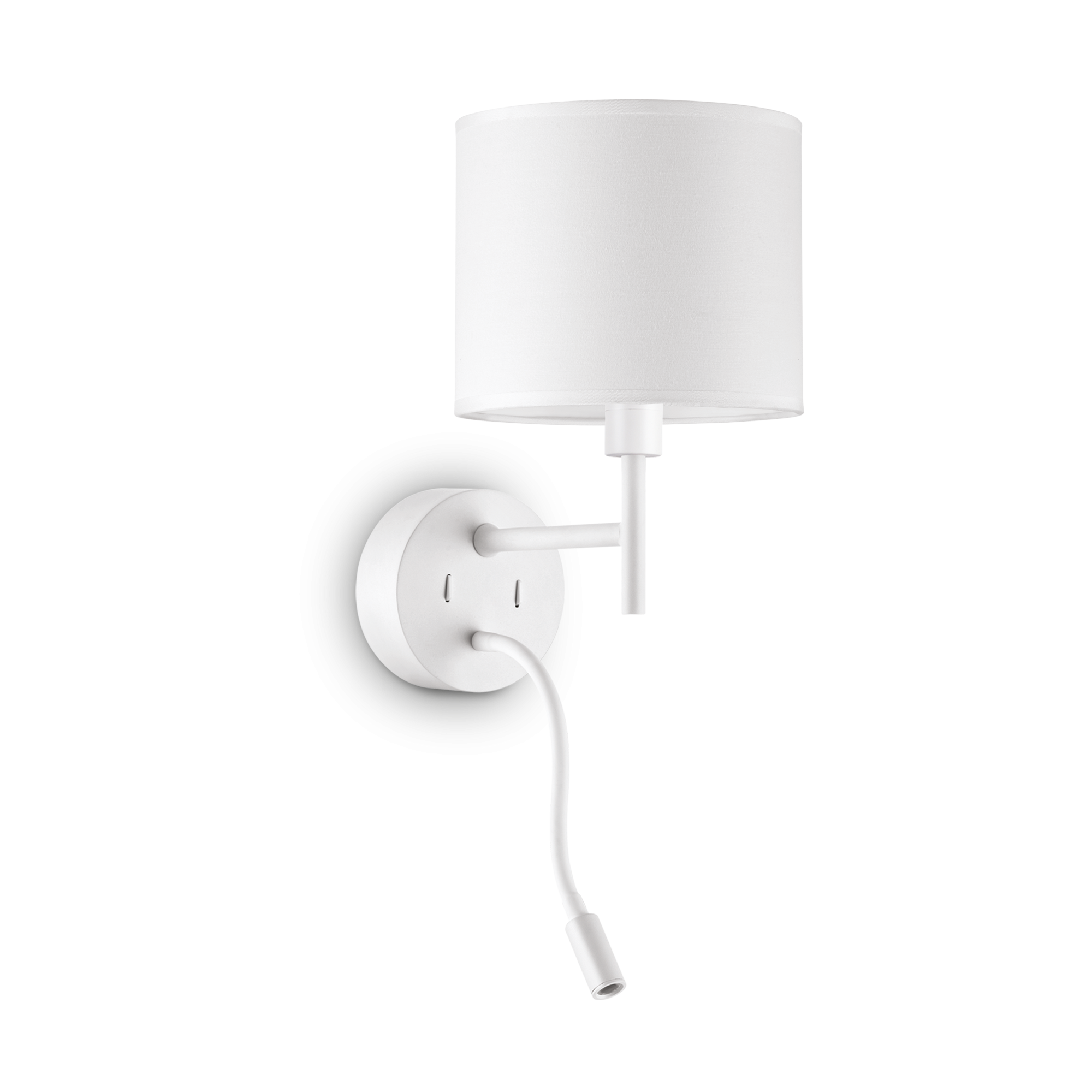 Zidna svjetiljka Ideal Lux SET UP MAP2 – Bijela Dekorativna rasvjeta